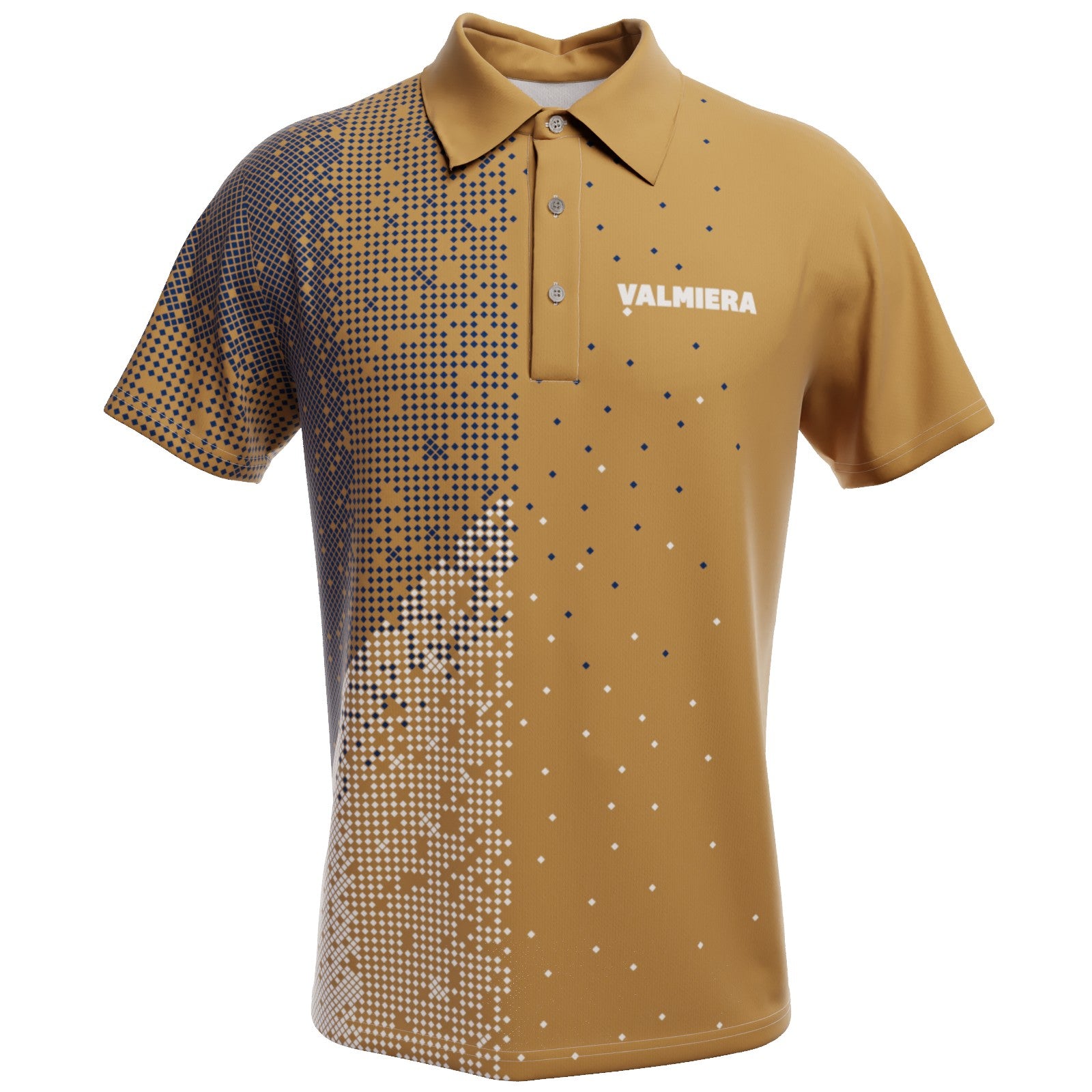 Zelta polo krekls ar īsām piedurknēm VSS
