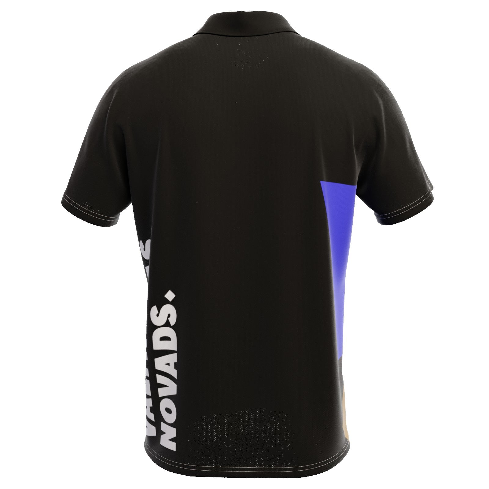 Melns polo krekls ar īsām piedurknēm Uzvara Apdzīvotas vietas