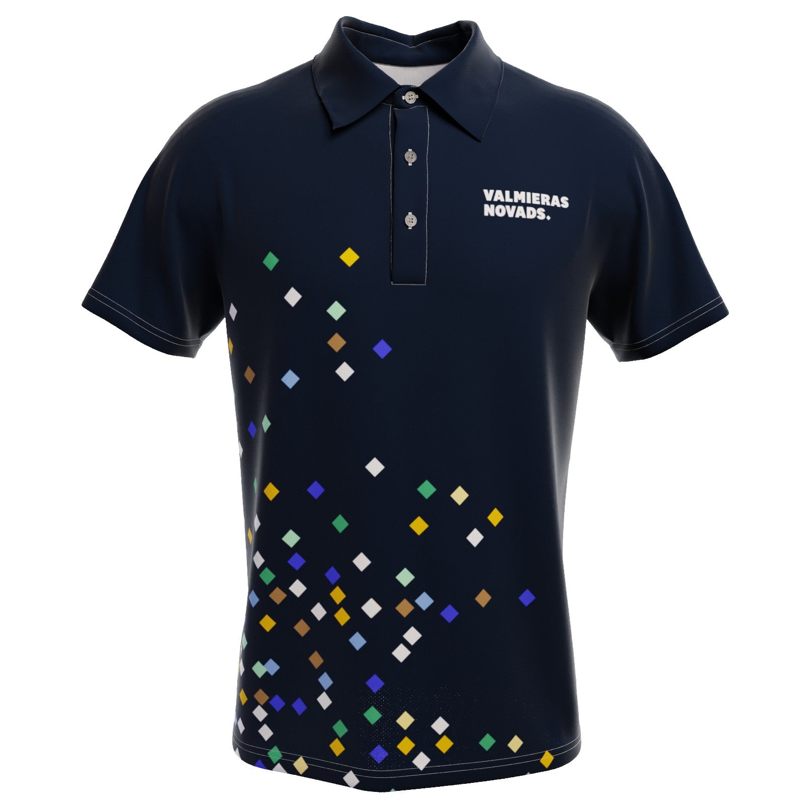 Tumši zils polo krekls ar īsām piedurknēm Dinamika Apdzīvotas vietas