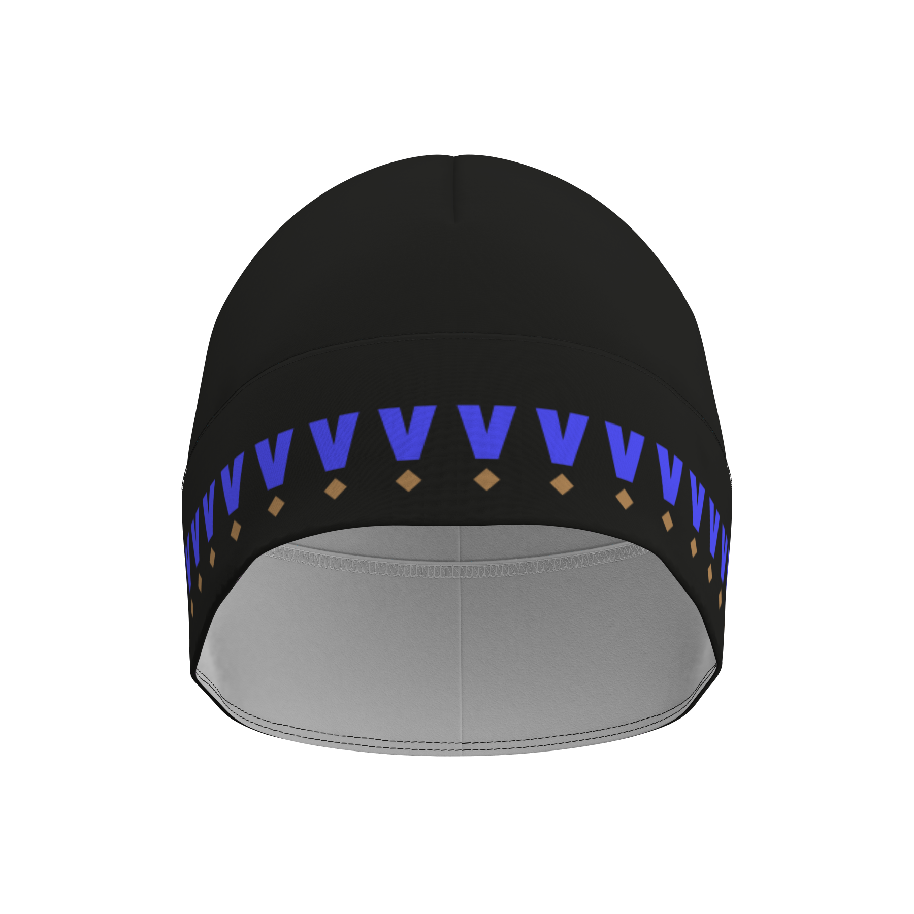 Melna, silta un pieguļoša cepure Uzvara