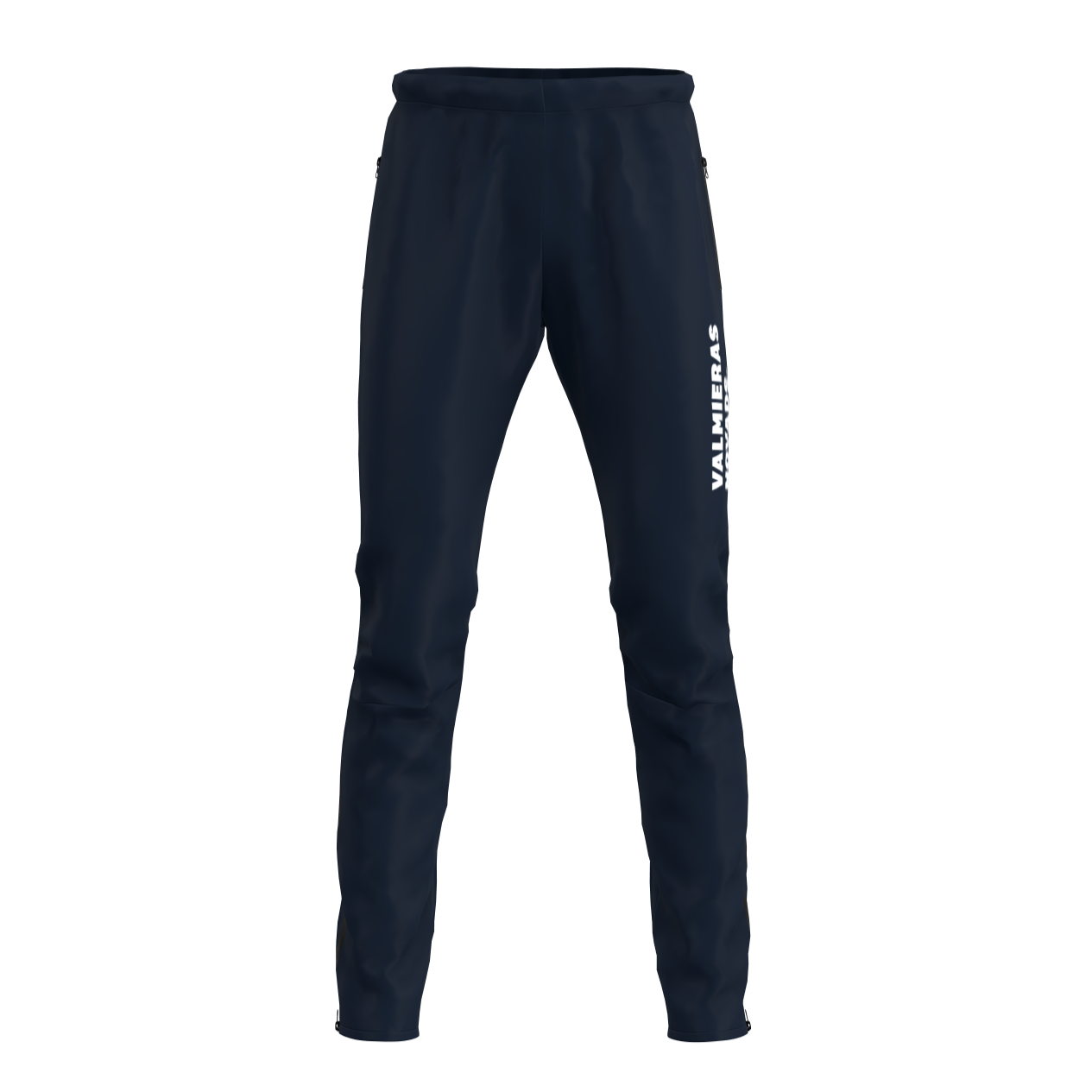 Tumši zilas treniņbikses ar sānu kabatām Valmieras Novads