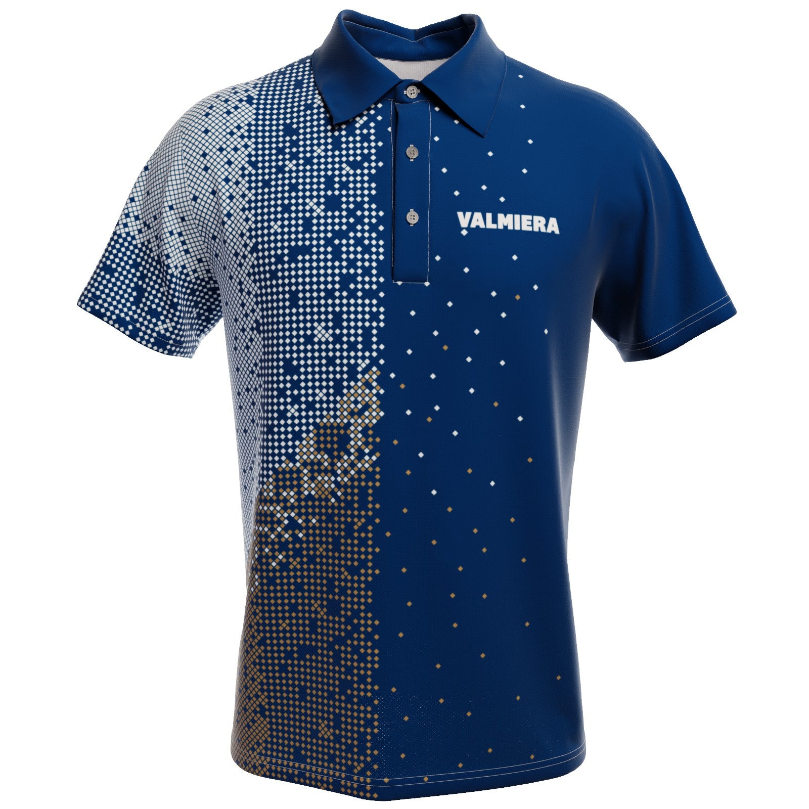 Zils polo krekls ar īsām piedurknēm VSS