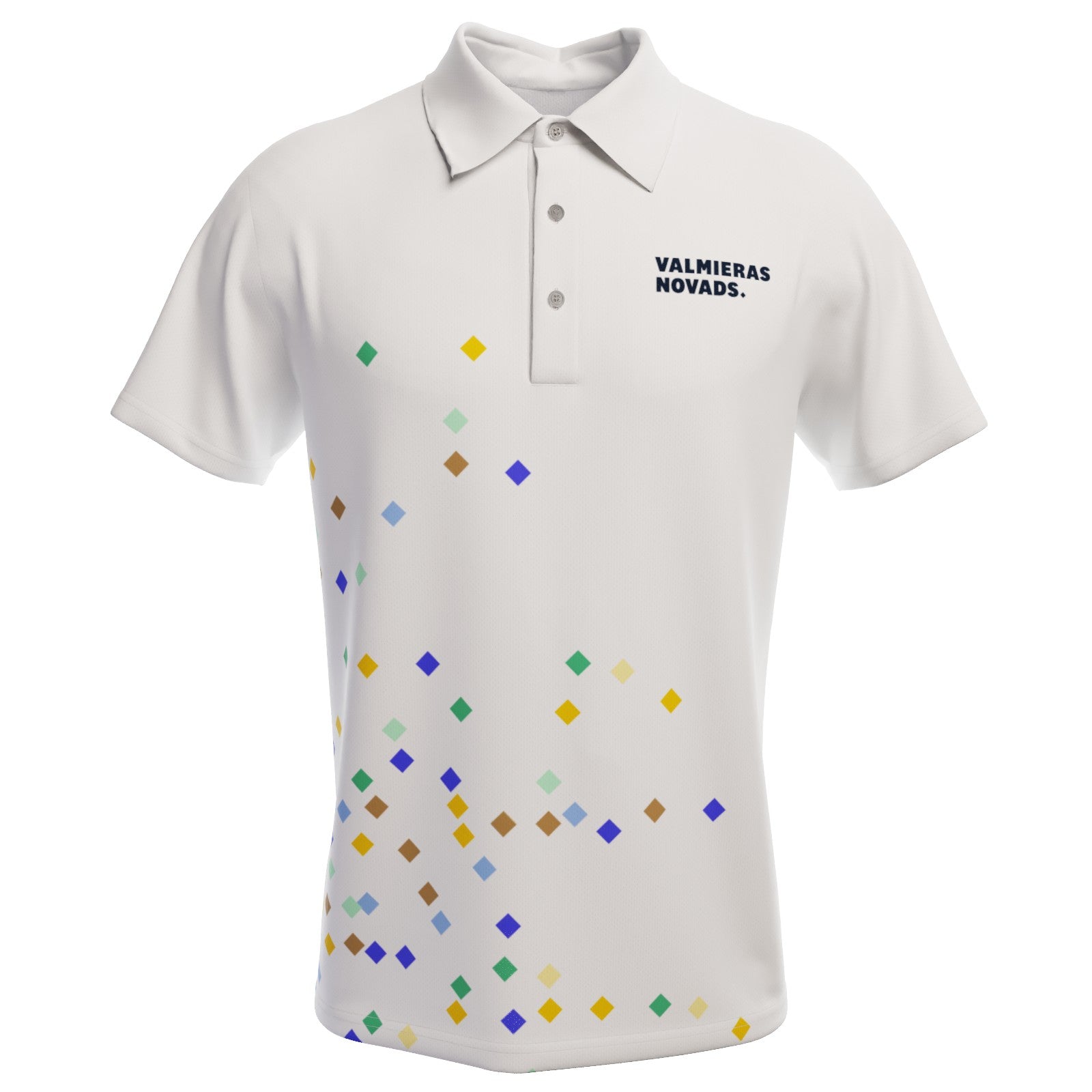 Balts polo krekls ar īsām piedurknēm Dinamika Apdzīvotas vietas