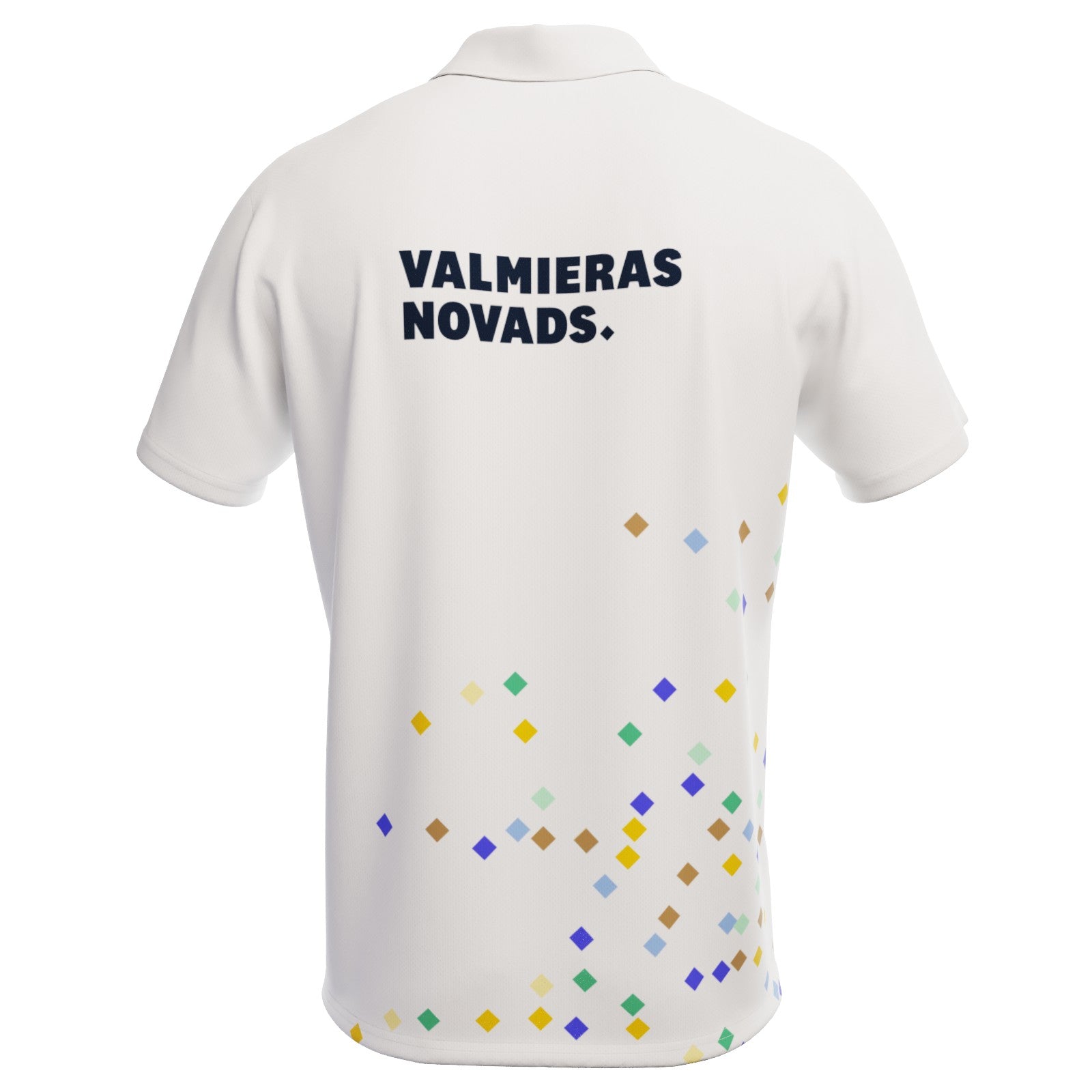 Balts polo krekls ar īsām piedurknēm Dinamika Apdzīvotas vietas