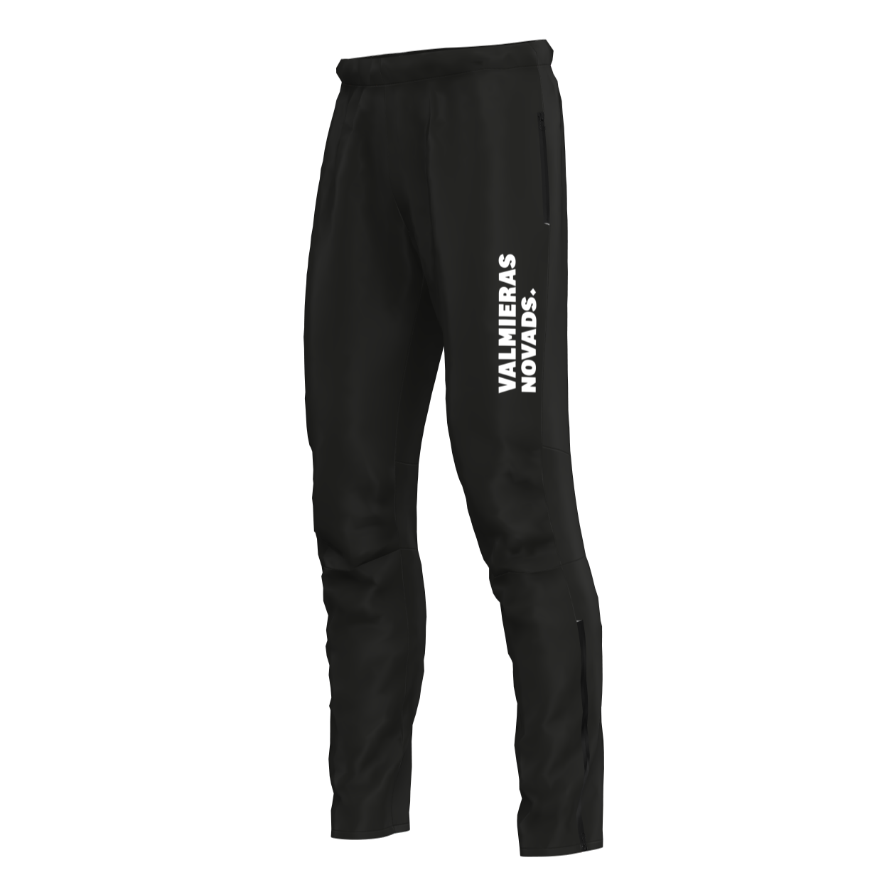 Melnas treniņbikses ar sānu kabatām Izaugsme