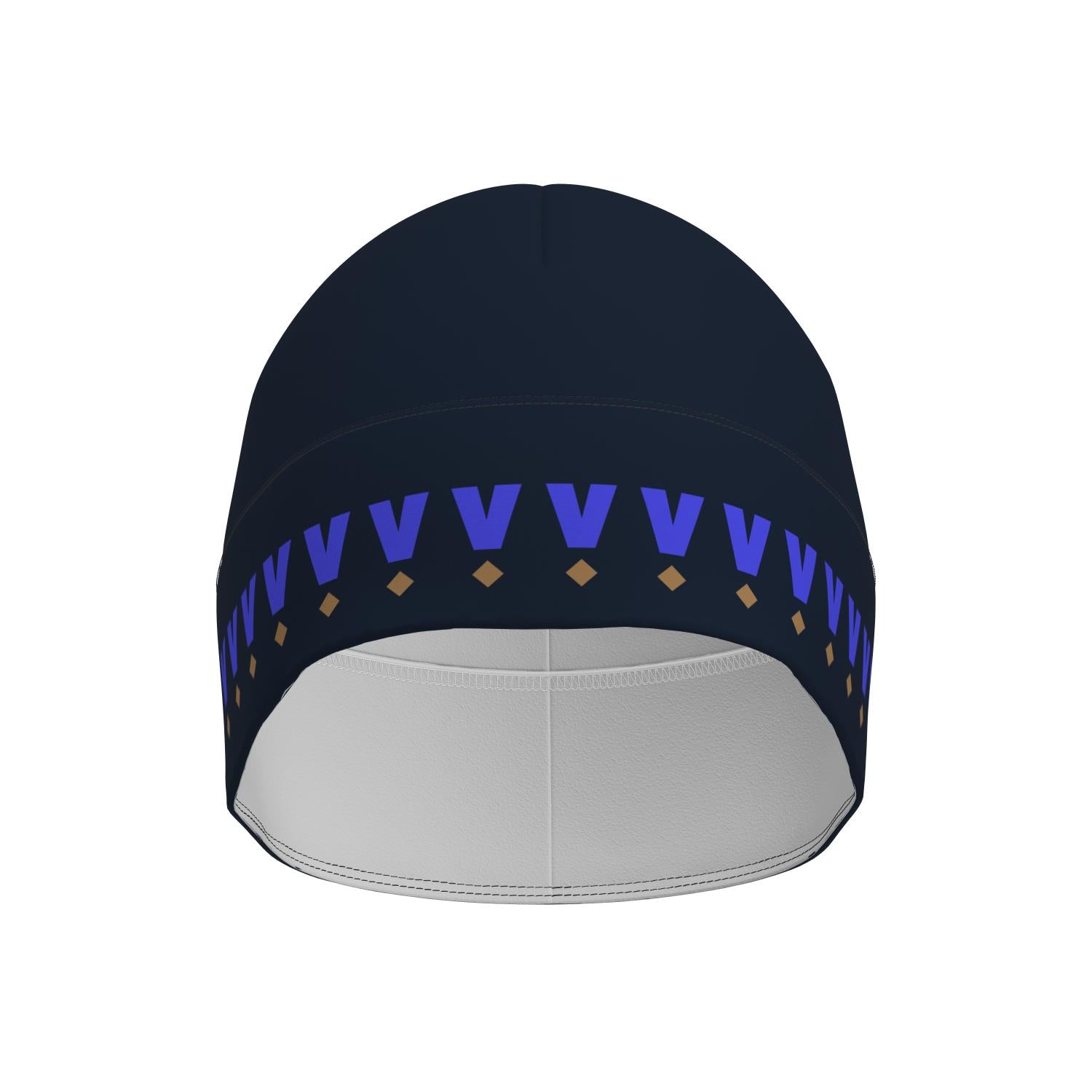 Tumši zila, silta un pieguļoša cepure Uzvara